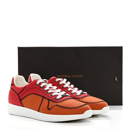 Bottega Veneta Canvas Mens The Speedster Sneakers 43.5 Orange 9 of 9