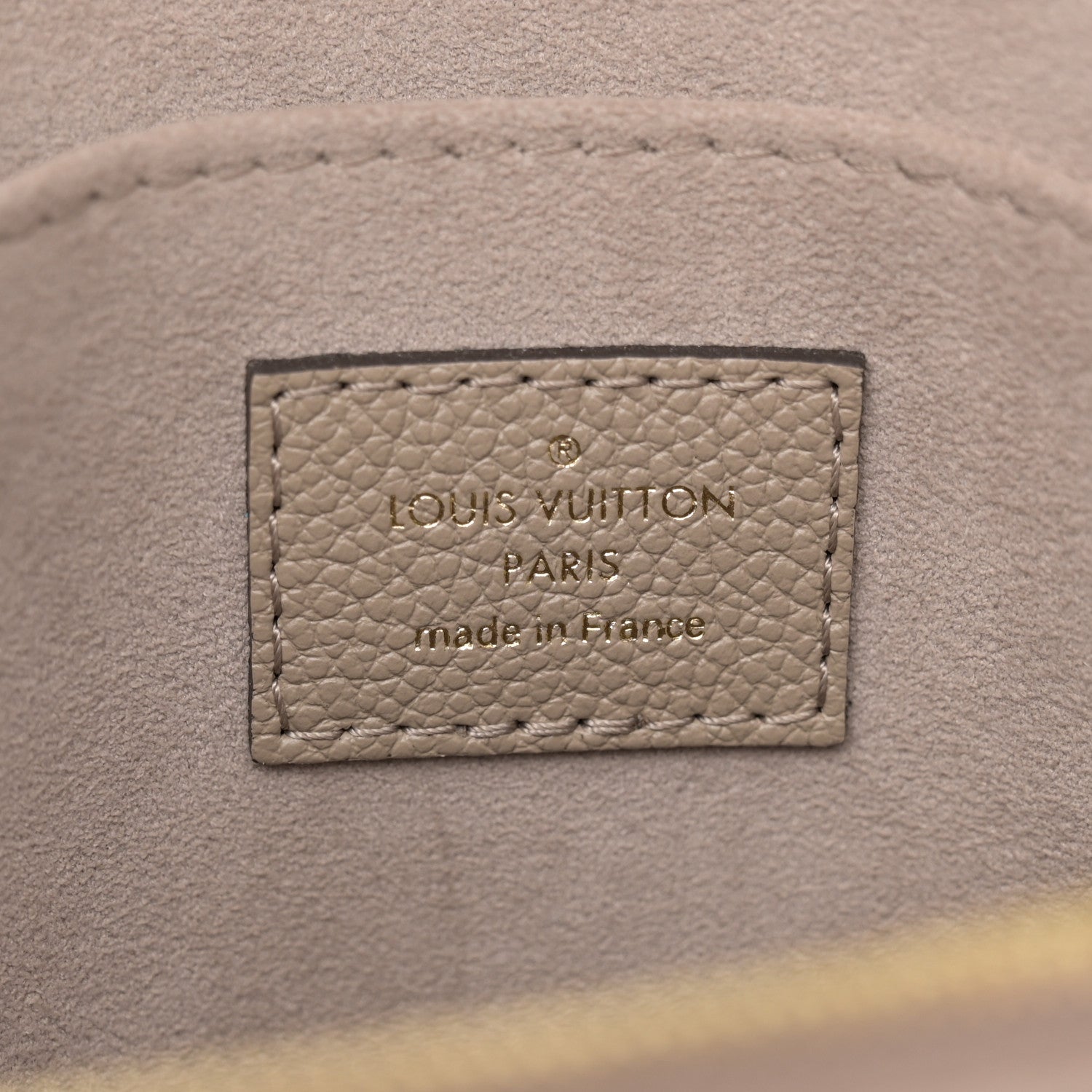 Louis Vuitton Empreinte Monogram Giant Madeleine MM Dove Grey Beige 6 of 9