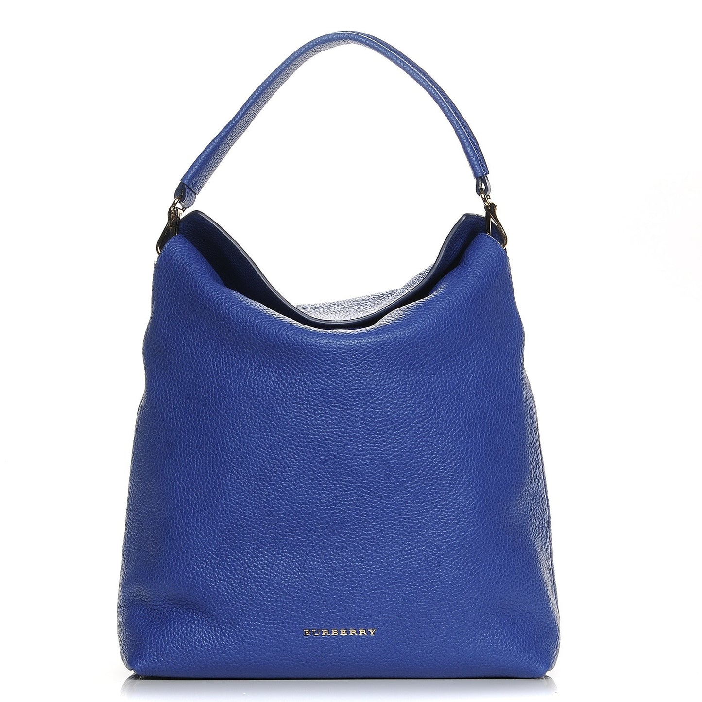 Grainy Calfskin Medium Cale Hobo Brilliant Blue