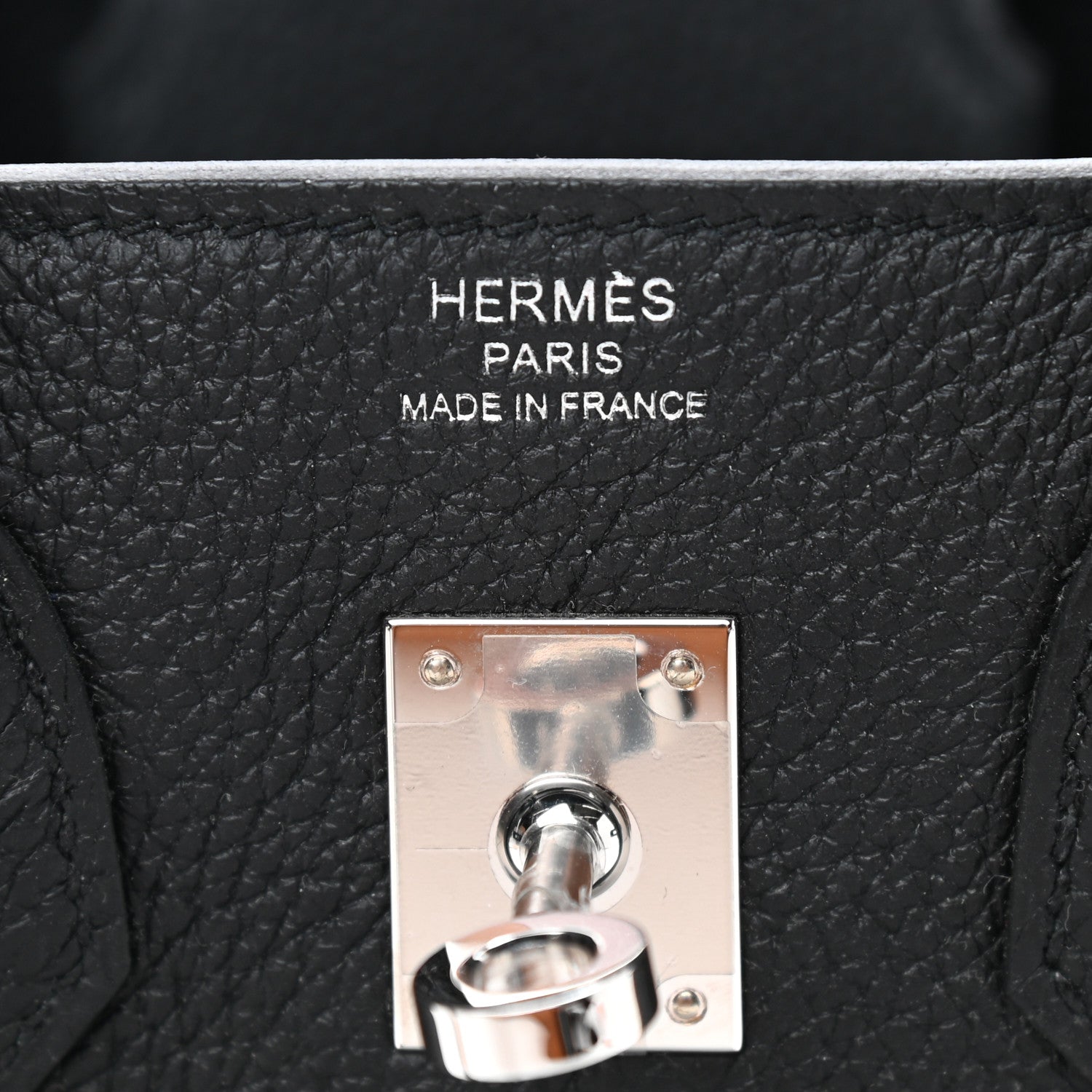 Hermes Togo Birkin 25 Black 5 of 8