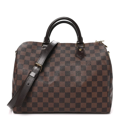 Louis Vuitton Damier Ebene Speedy Bandouliere 30 1 of 11