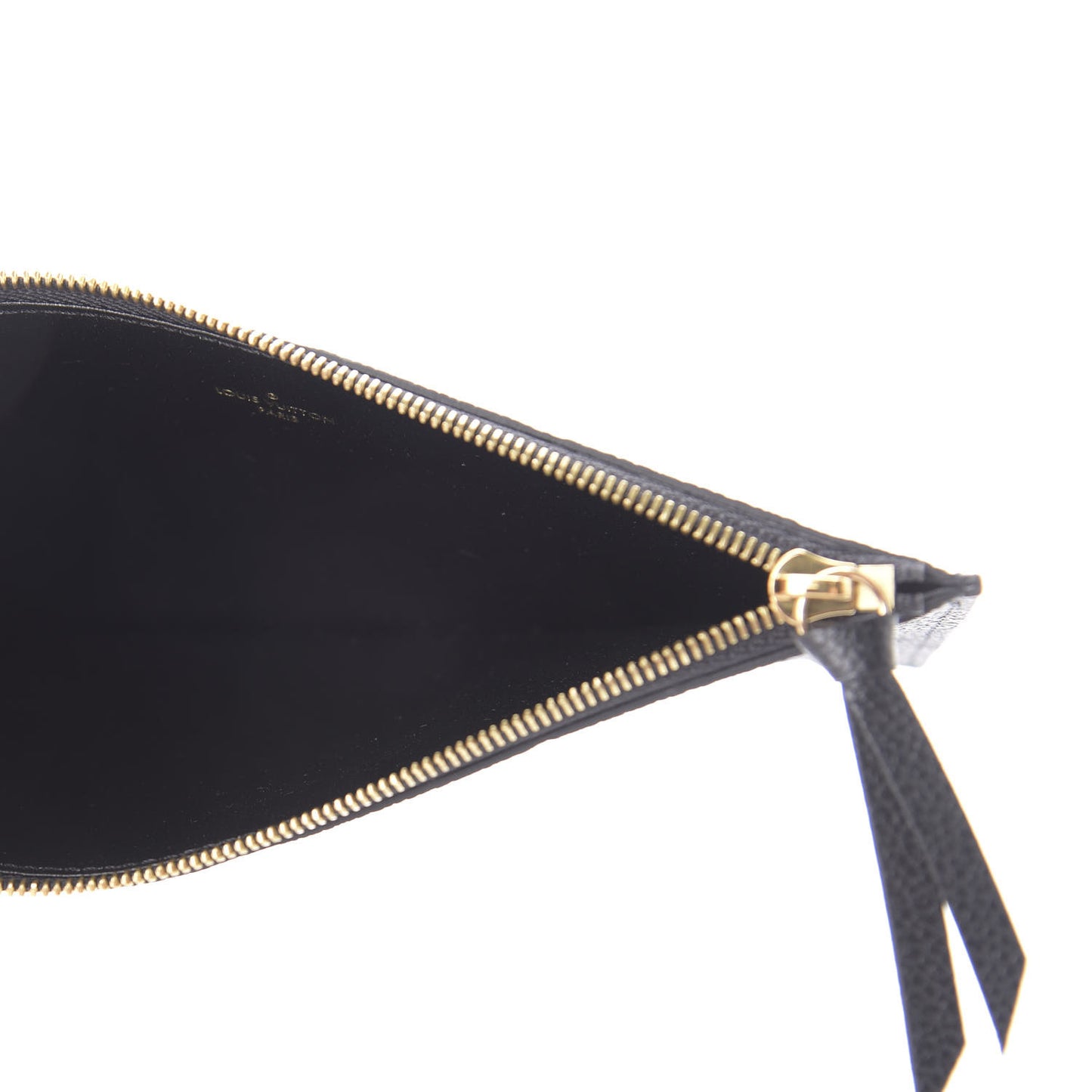 Empreinte Felicie Chain Wallet Zippered Insert Black