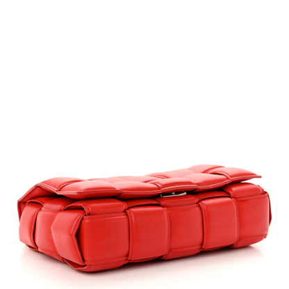 Bottega Veneta Lambskin Maxi Intreccio Padded Chain Cassette Crossbody Bag Nail Polish 4 of 12