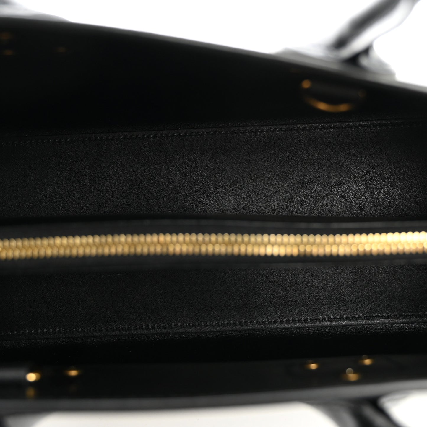 Calfskin Small Sac De Jour Black