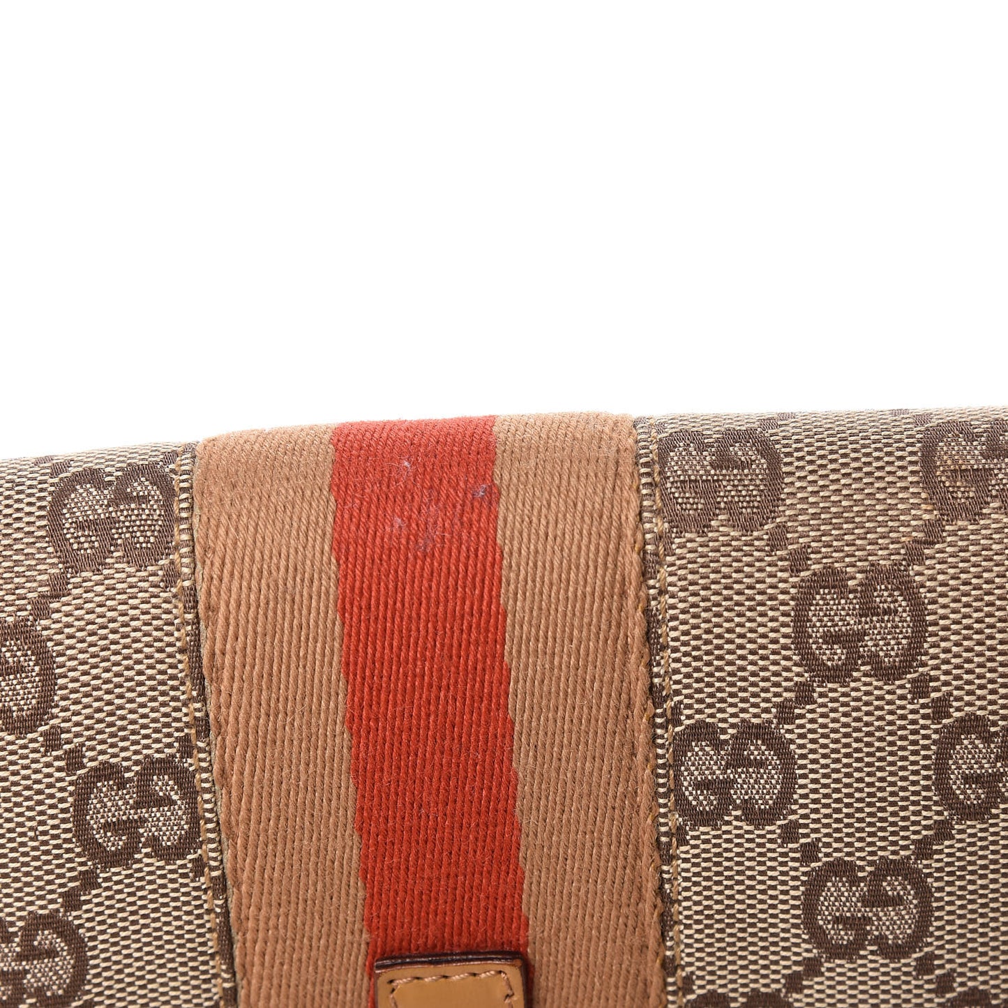 Calfskin Monogram Web Small Jackie O Hobo Light Brown