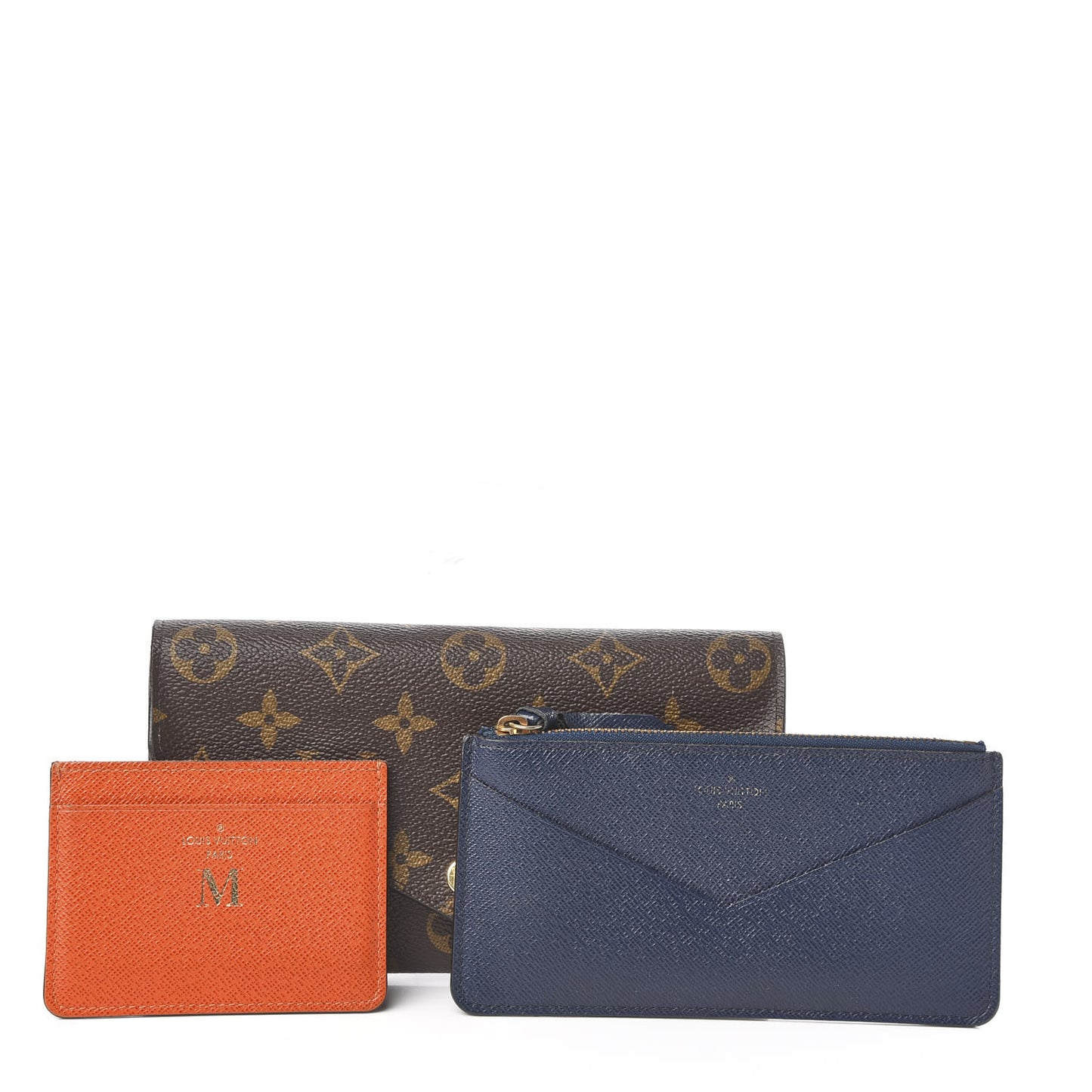 Monogram Jeanne Wallet Rose Ballerine