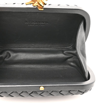 Bottega Veneta Nappa Intrecciato Knot Clutch Black 5 of 7