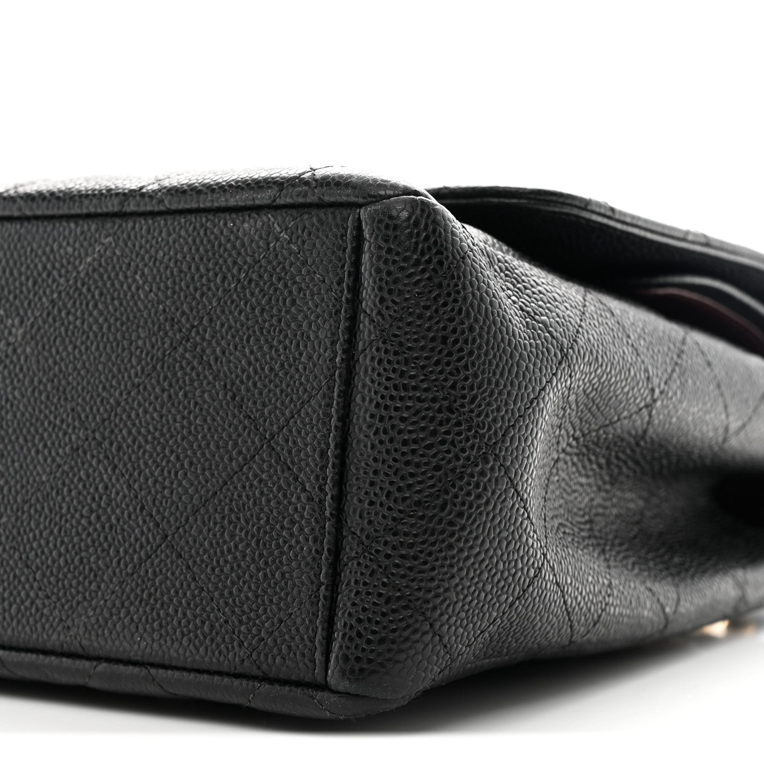 Chanel Caviar Quilted Maxi Double Flap Black 19 of 27