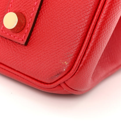 Hermes Epsom Birkin 35 Rouge Casaque 12 of 12