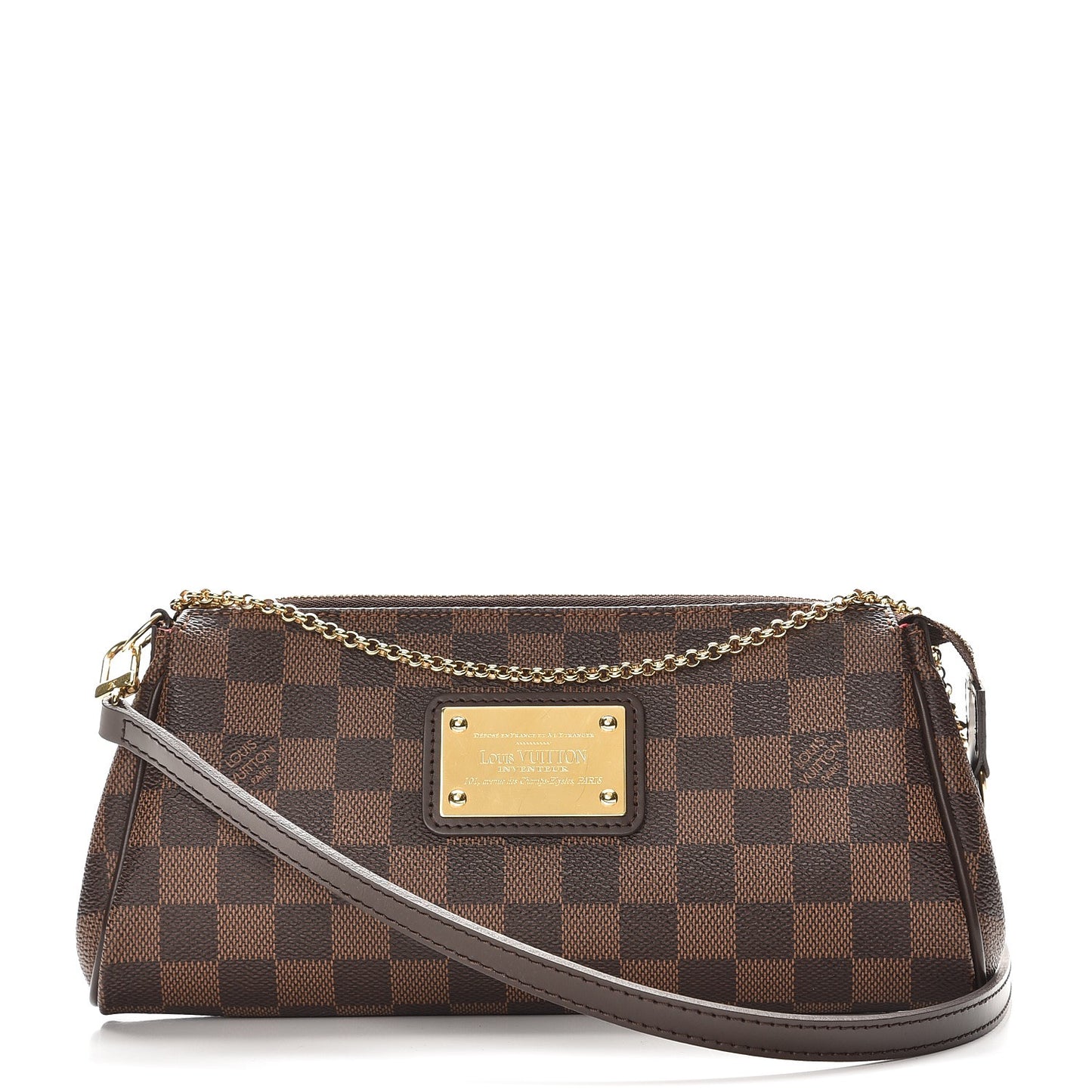 Damier Ebene Eva Clutch
