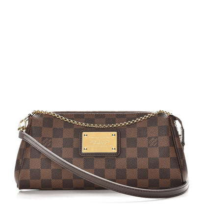 Louis Vuitton Damier Ebene Eva Clutch 1 of 7