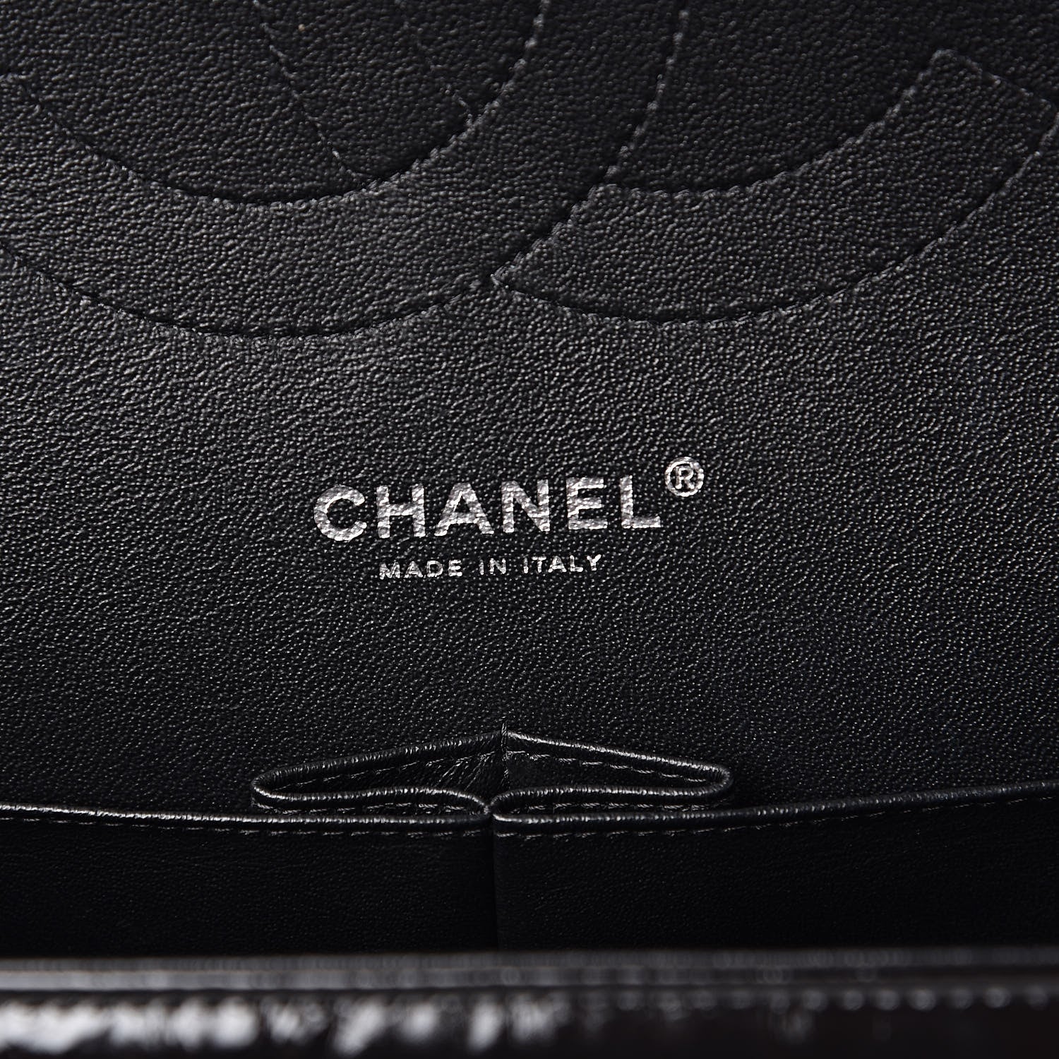 Chanel Shiny Distressed Calfskin Quilted Jumbo Double Flap So Black 6 of 10