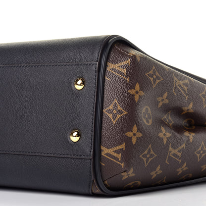 Louis Vuitton Calfskin Monogram Kimono Tote Black 8 of 8