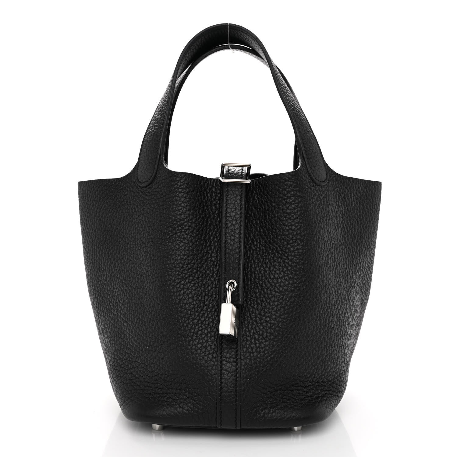 Hermes Taurillon Clemence Picotin Lock 18 PM Black 1 of 9