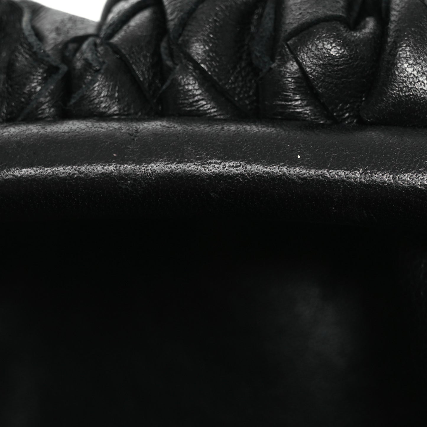 Nappa Intrecciato The Mini Pouch Black