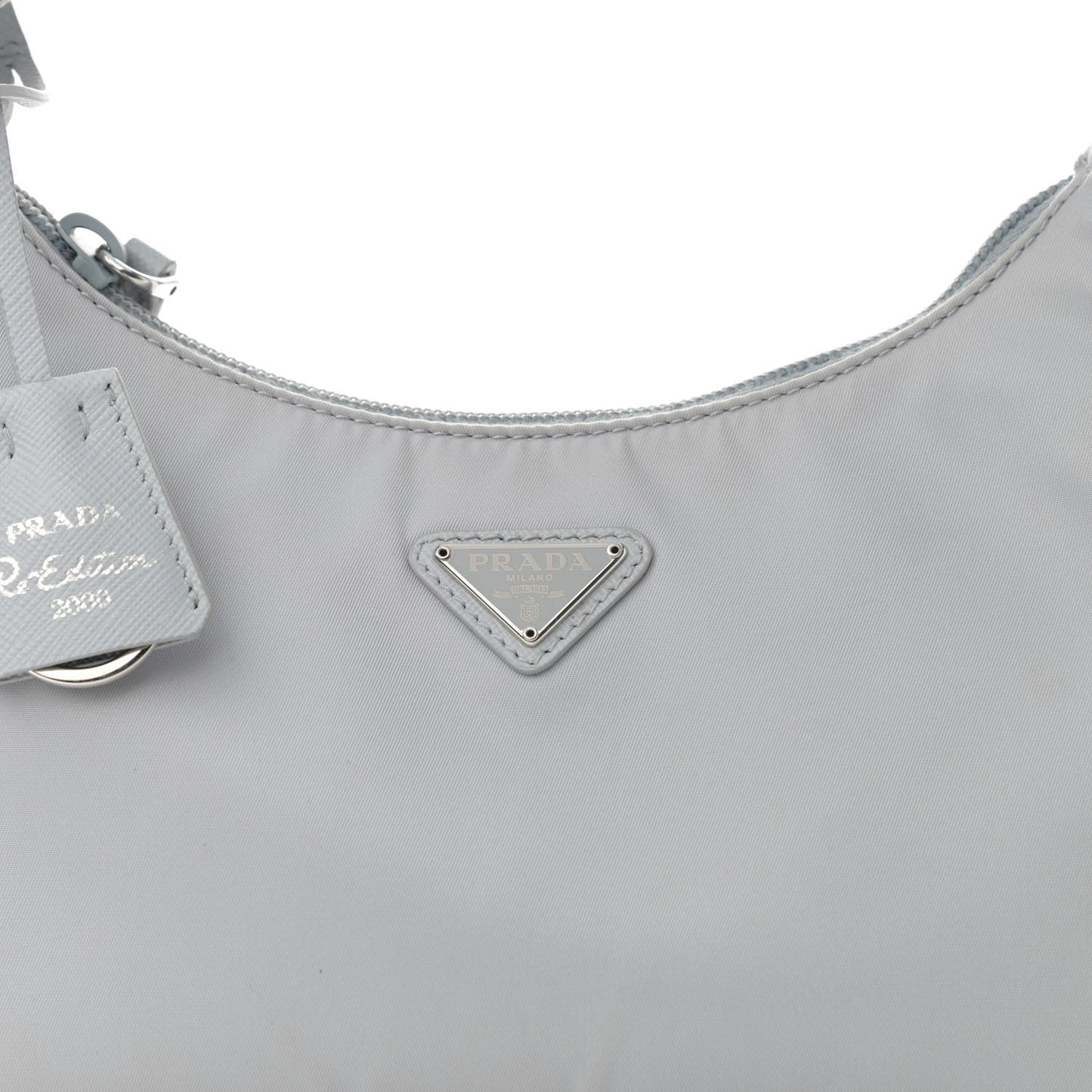 Tessuto Nylon Mini Re-Edition 2000 Bag Fiordaliso
