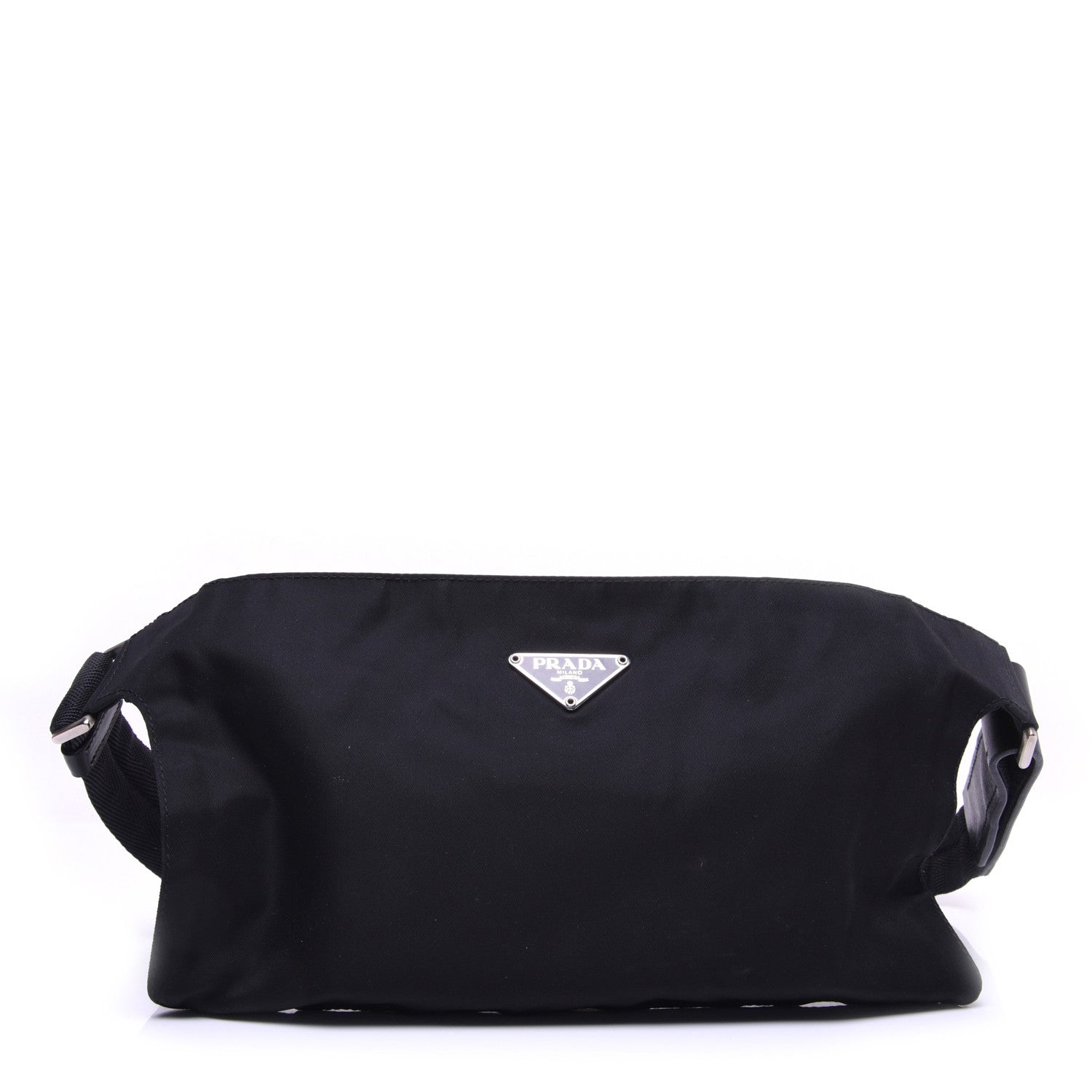 Prada Tessuto Nylon Belt Bag Black 1 of 9