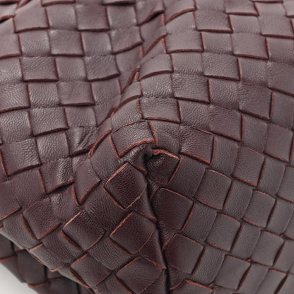 Bottega Veneta Nappa Intrecciato Large Olimpia Bag Burgundy 13 of 14
