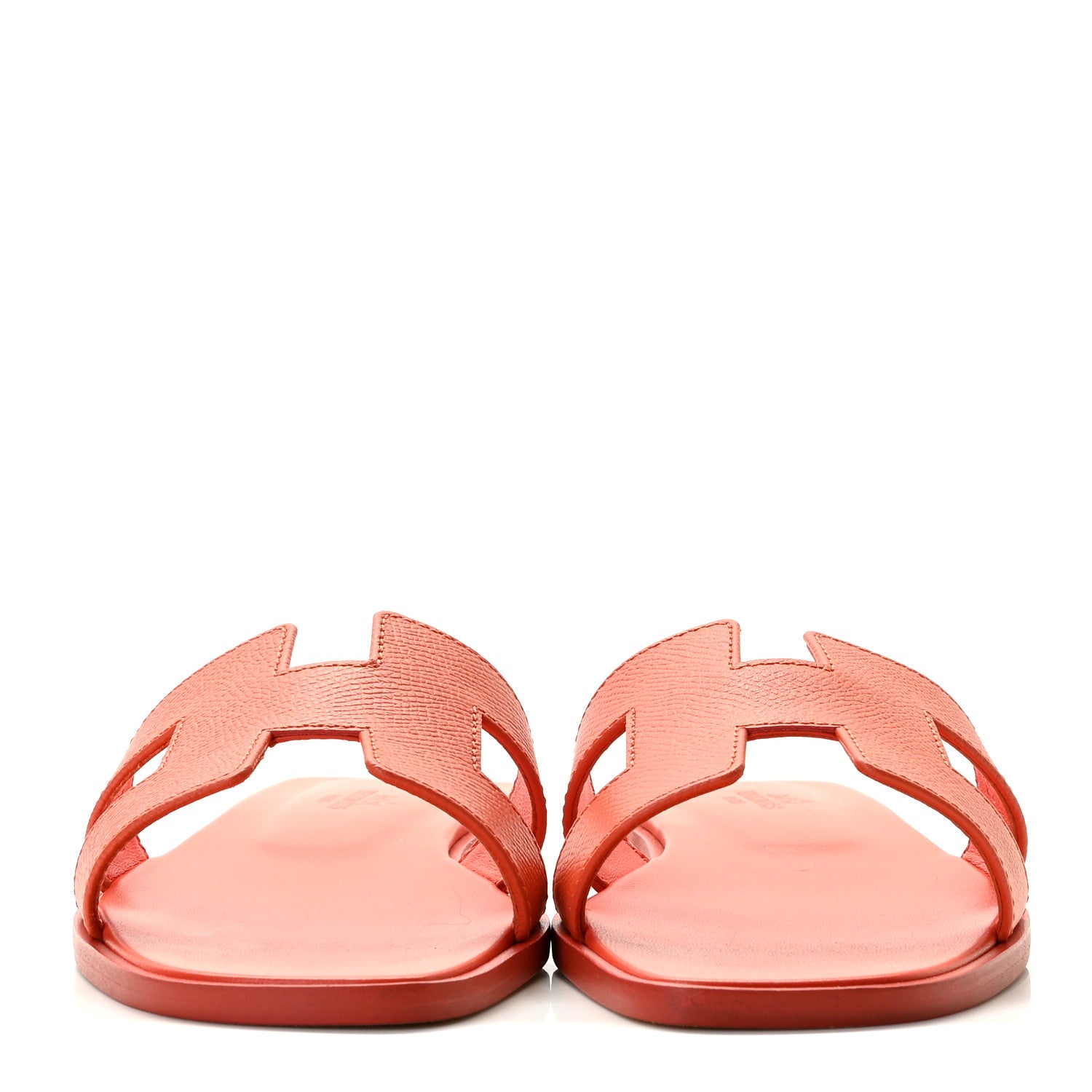 Hermes Epsom Oran Sandals 36 Orange Poppy 3 of 9