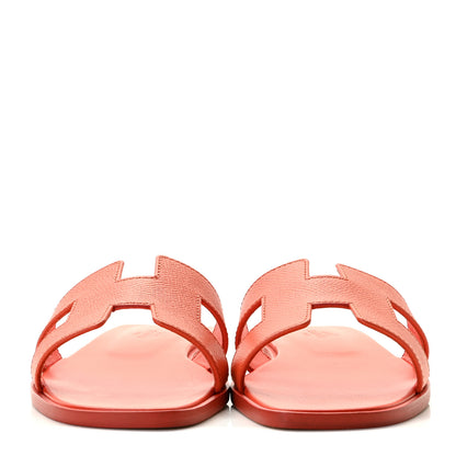 Hermes Epsom Oran Sandals 36 Orange Poppy 3 of 9
