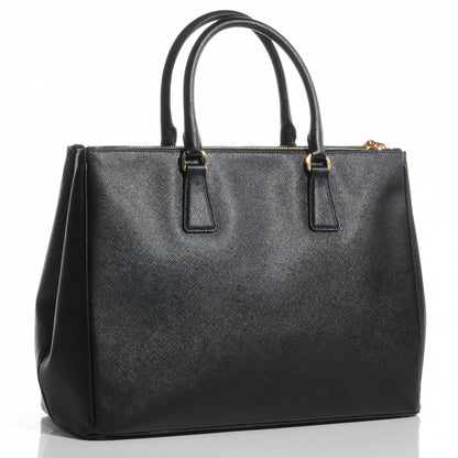 Prada Saffiano Lux Medium Tote Nero Black 3 of 9