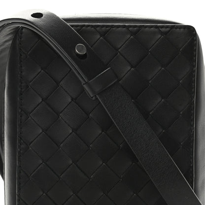 Bottega Veneta Nappa Intrecciato Crossbody Bag Black 6 of 8