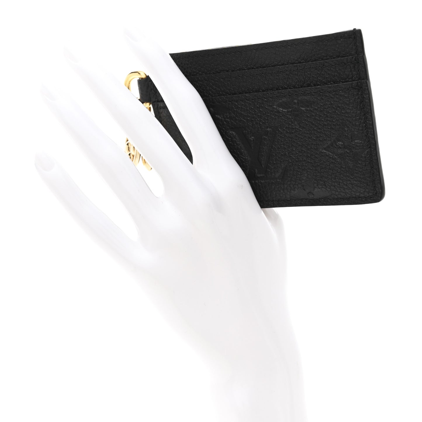 Empreinte Monogram LV Charms Card Holder Black