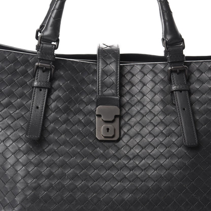 Bottega Veneta Nappa Intrecciato Medium Roma Tote Shadow 9 of 9