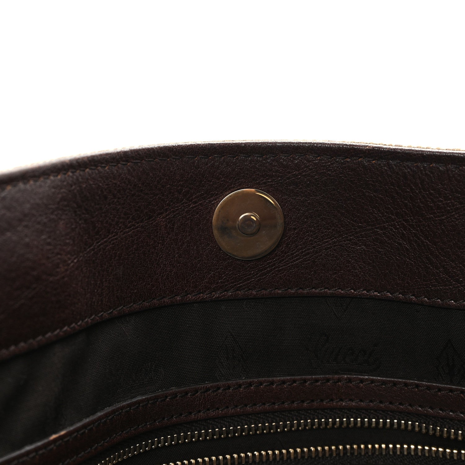 Gucci Guccissima Medium Charm Tote Brown 11 of 12