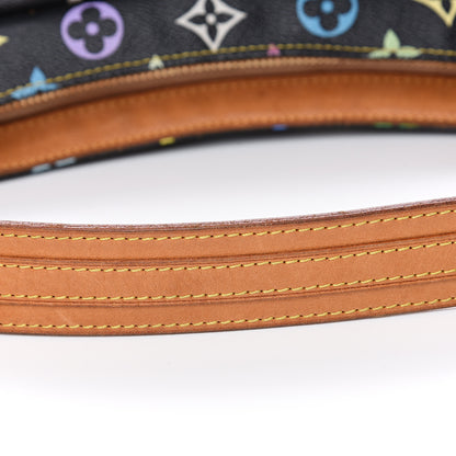 Louis Vuitton Monogram Multicolor Lodge PM Black 10 of 16