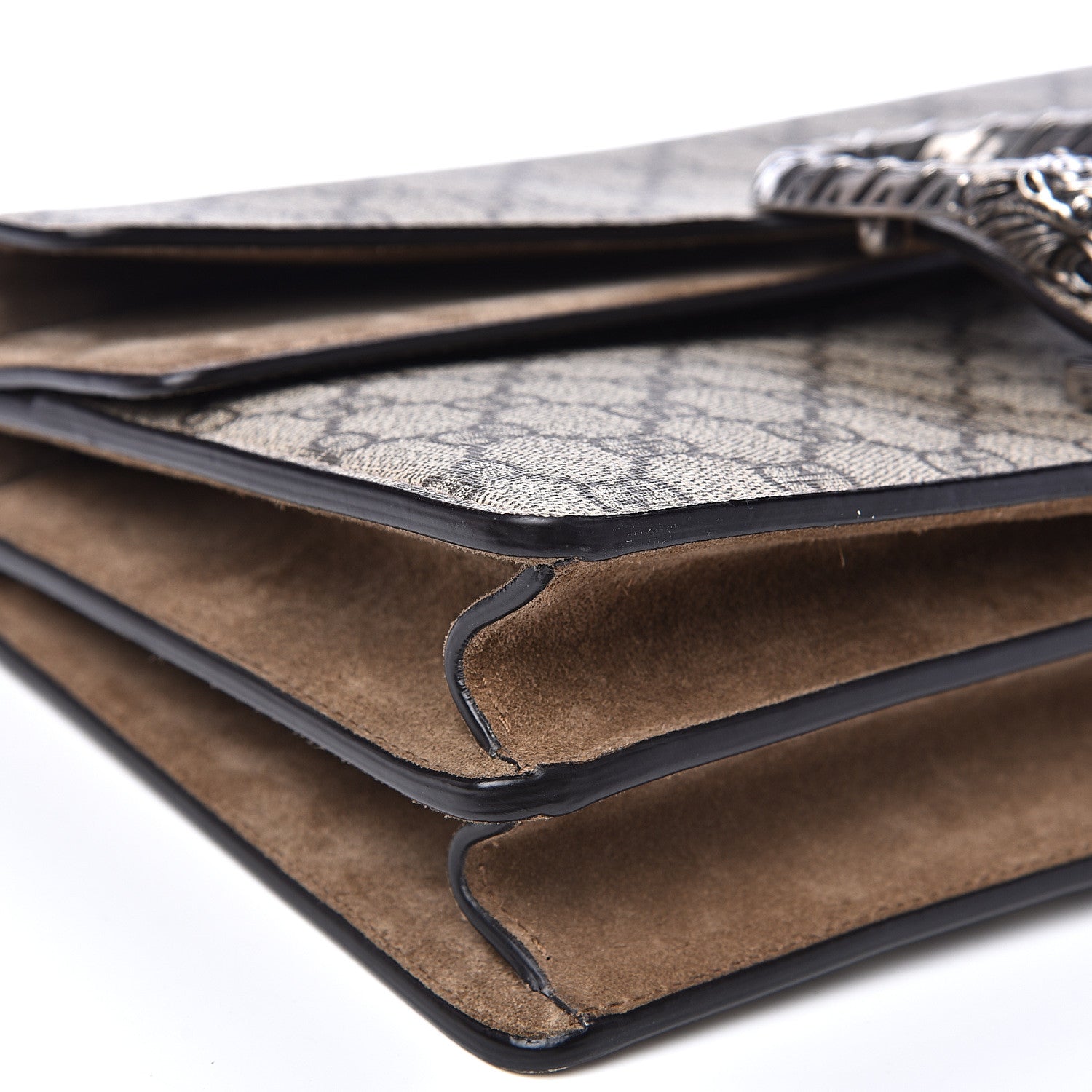 Gucci GG Supreme Monogram Small Dionysus Shoulder Bag Taupe 7 of 15