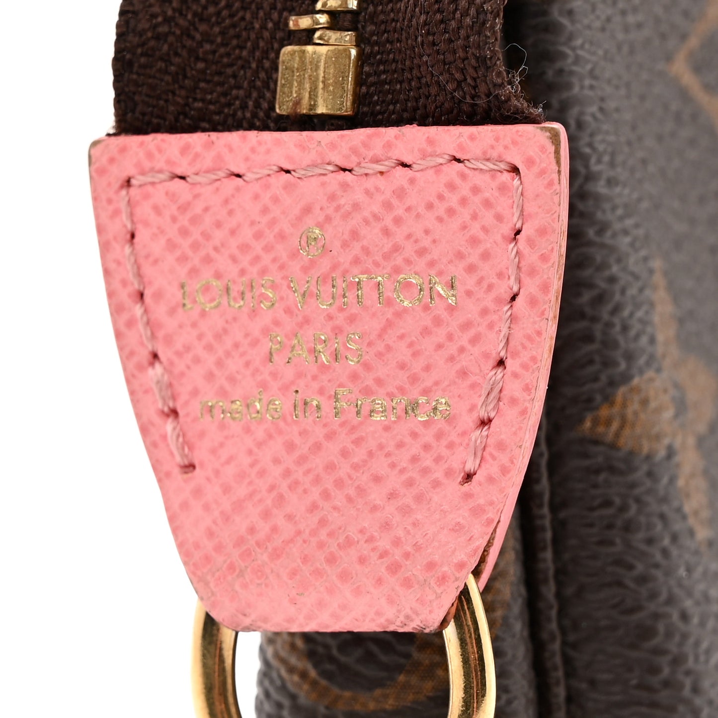 Monogram Illustre Mini Pochette Accessories Rose