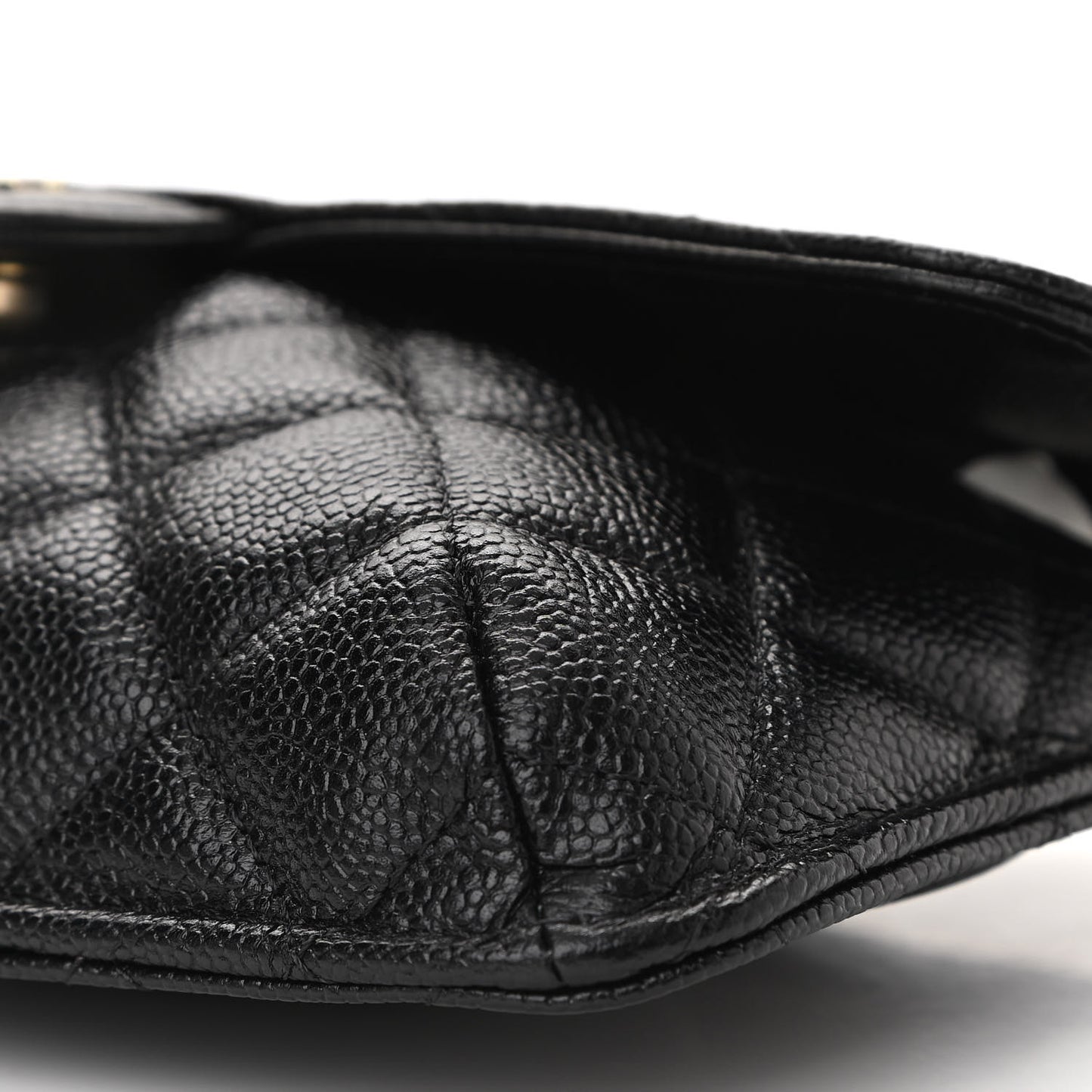 Jersey Fabric Quilted Foldable Tote With Chain Black Multicolor