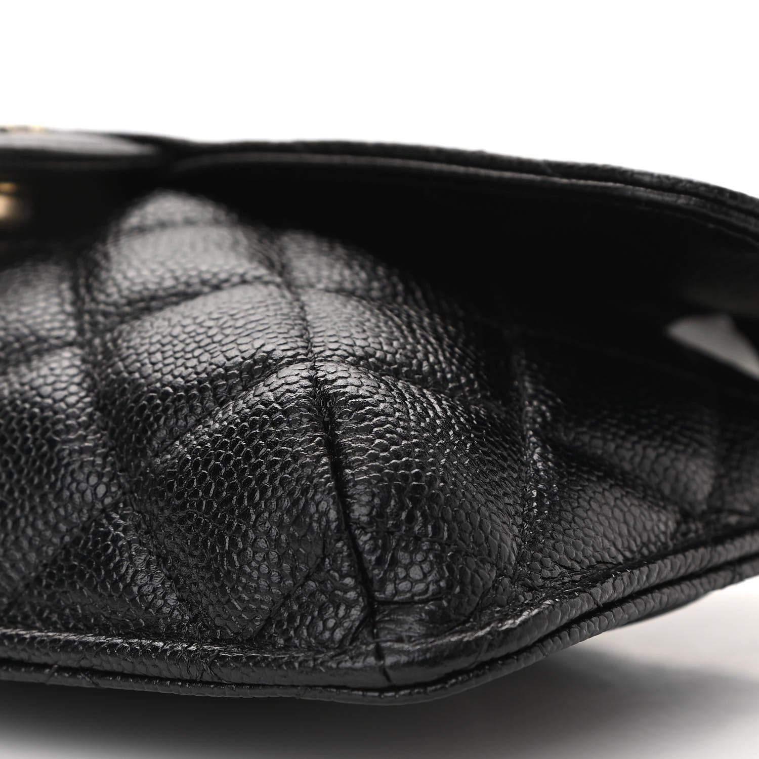 Chanel Jersey Fabric Quilted Foldable Tote With Chain Black Multicolor 17 of 18