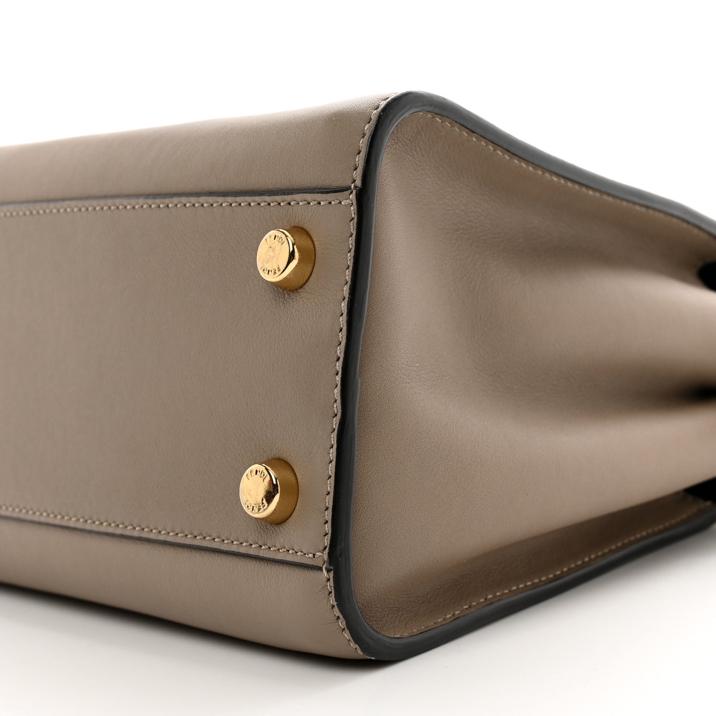 Vitello Tahiti Burro Medium Peekaboo Iconic Essentially Satchel Tortora Black