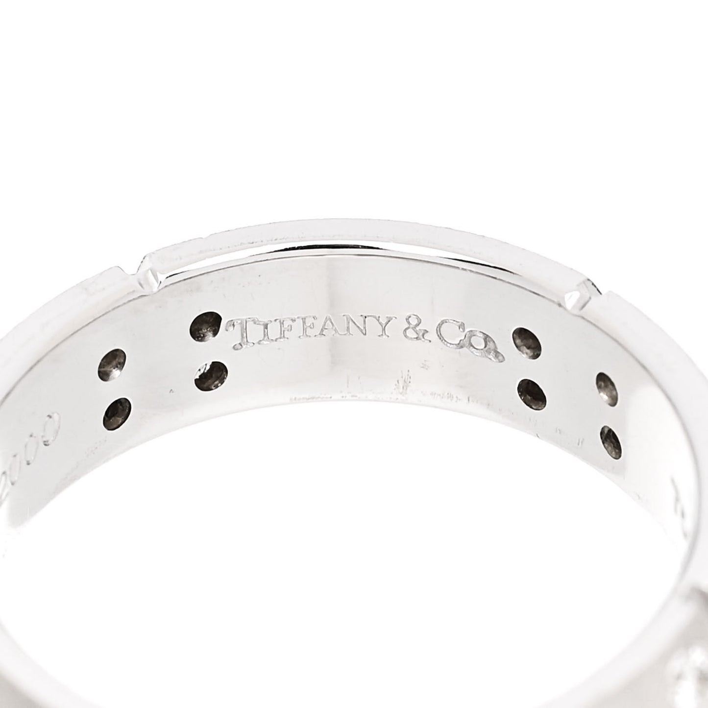 18K White Gold Diamond Streamerica Ring 49 5