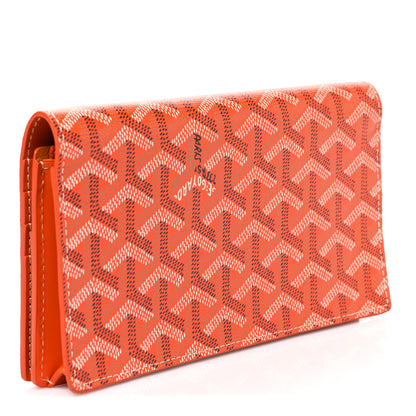 Goyard Goyardine Richelieu Wallet Orange 3 of 7