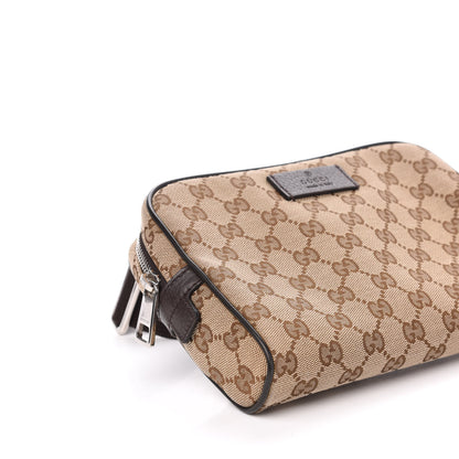 Gucci Monogram Belt Bag Dark Brown 9 of 11