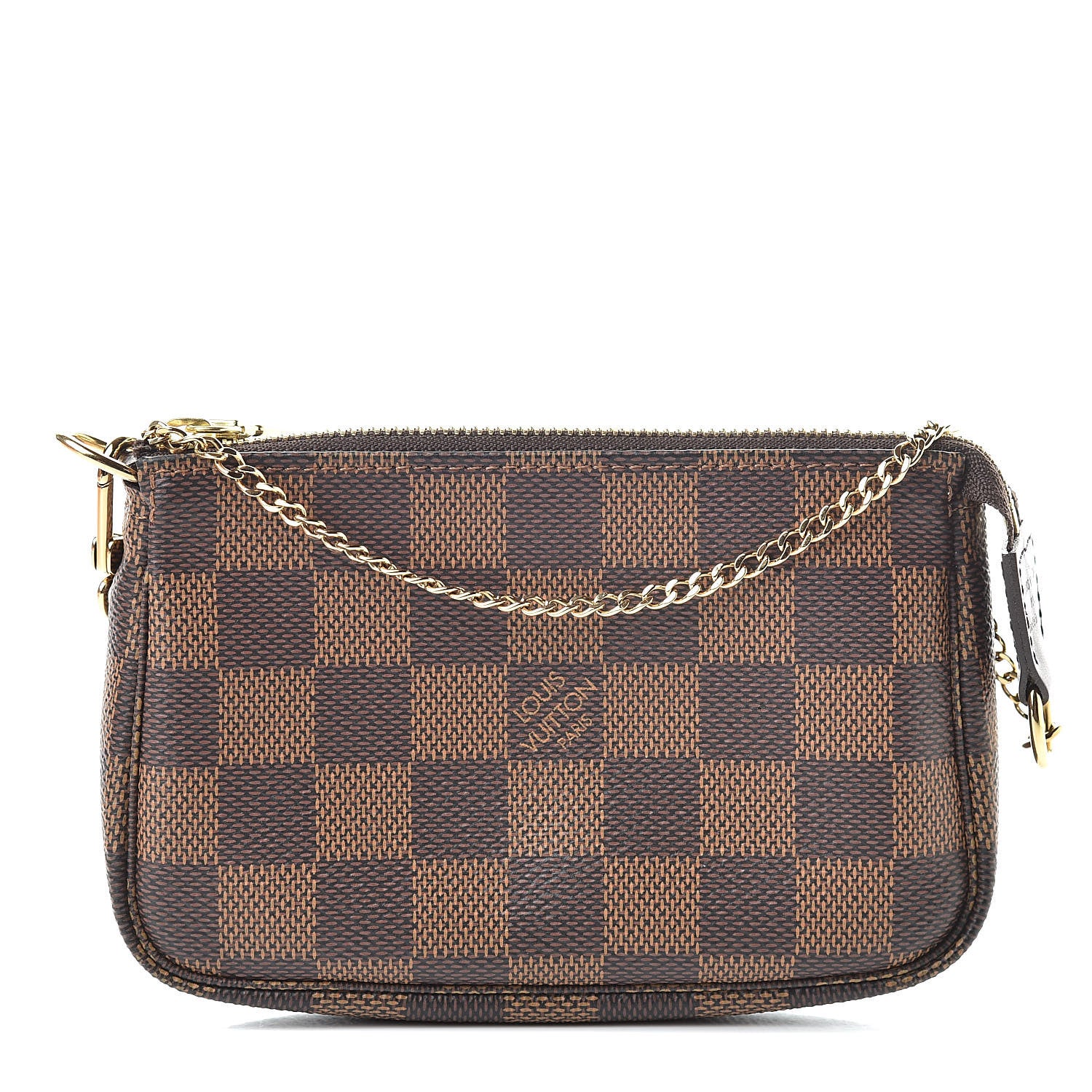 Louis Vuitton Damier Ebene Mini Pochette Accessories 1 of 8