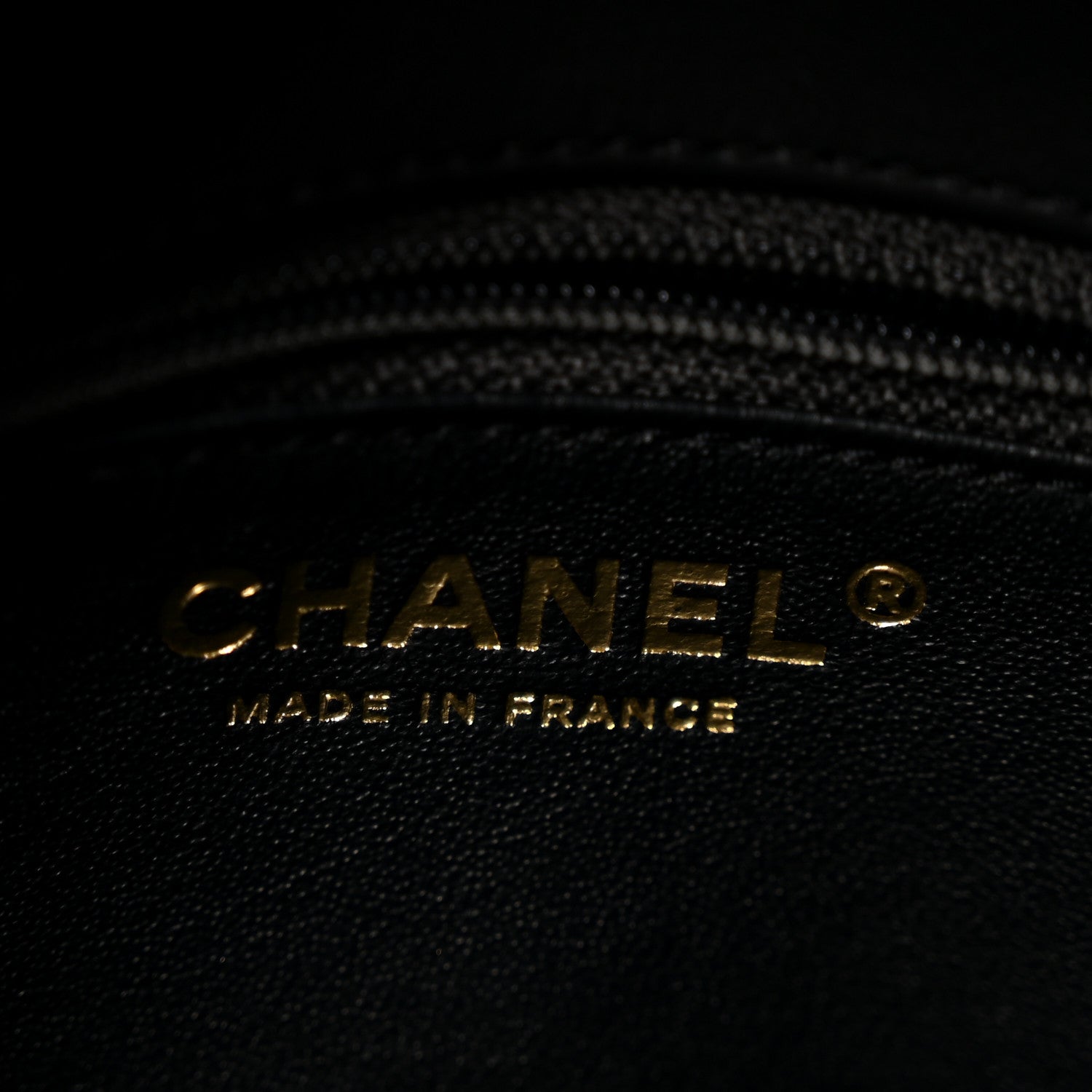 Chanel Lambskin Quilted Small CC Chic Flap Grey Dark Navy 6 of 12