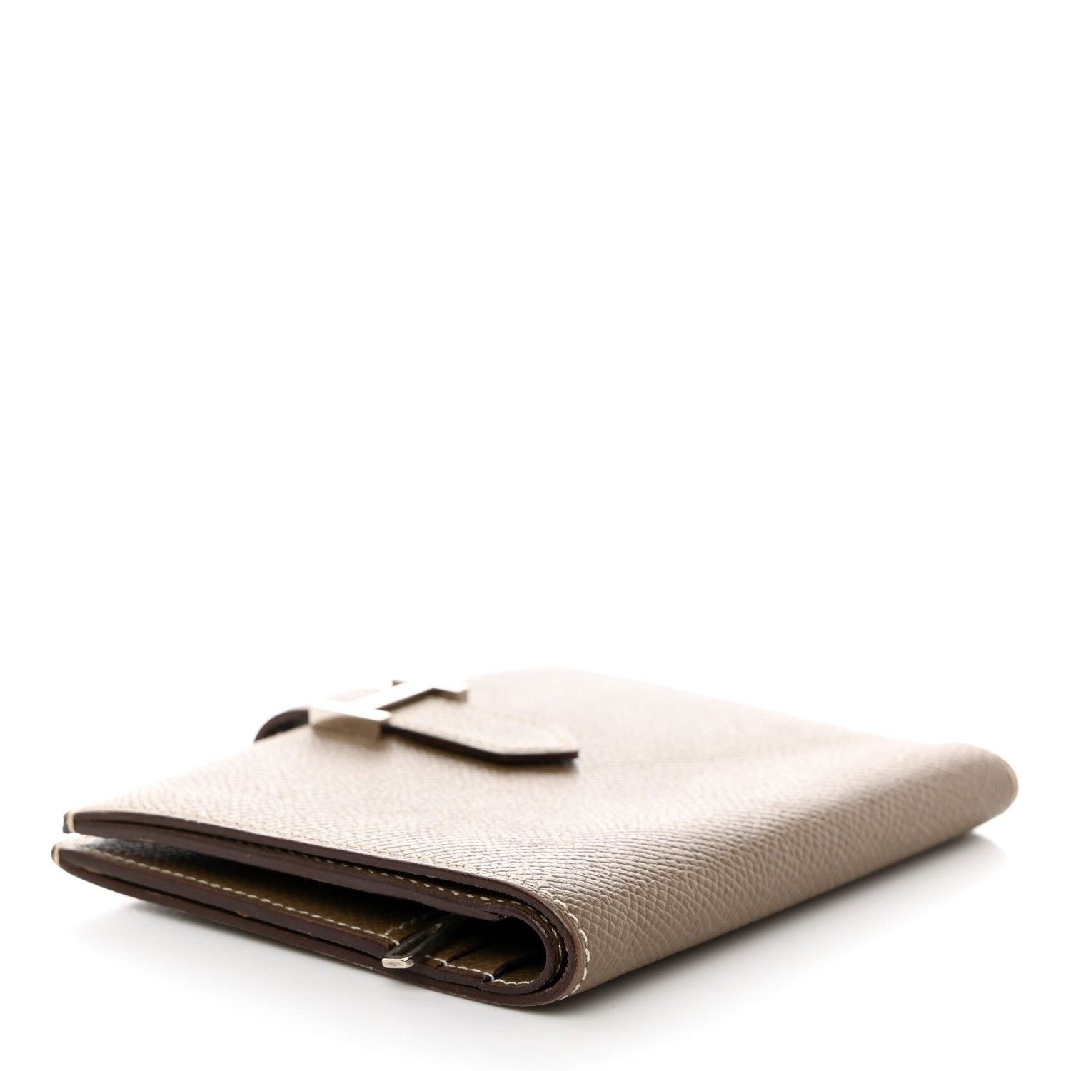 Hermes Epsom Bearn Compact Wallet Etoupe 4 of 7