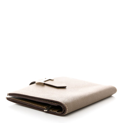 Hermes Epsom Bearn Compact Wallet Etoupe 4 of 7