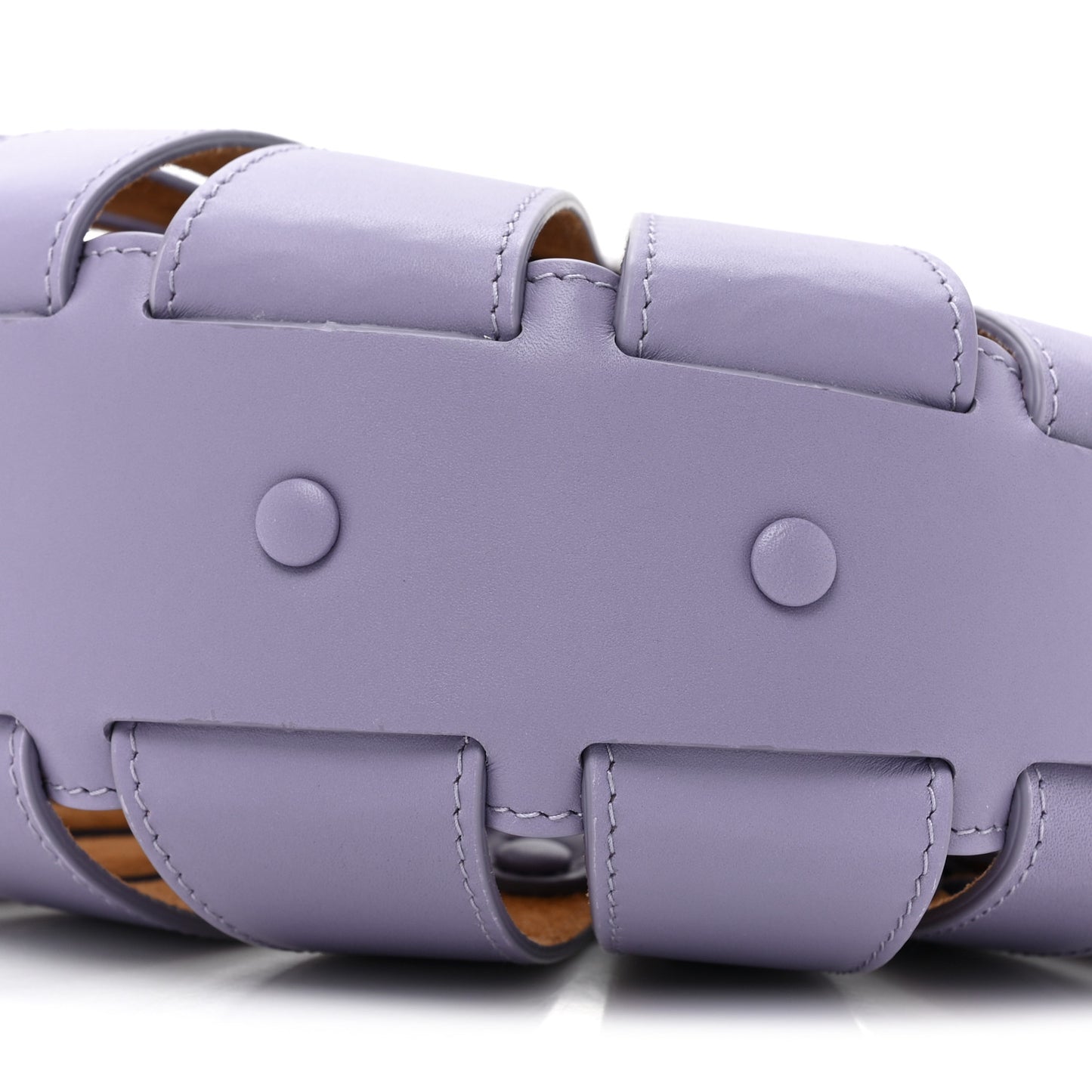 French Calfskin Shell Lavender