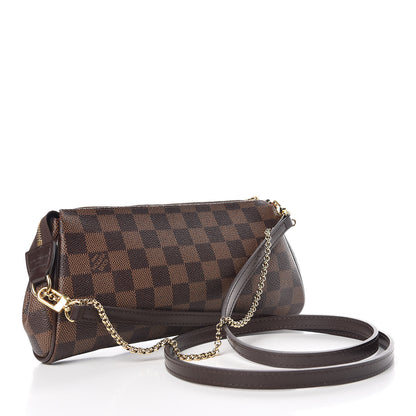 Louis Vuitton Damier Ebene Eva Clutch 3 of 12