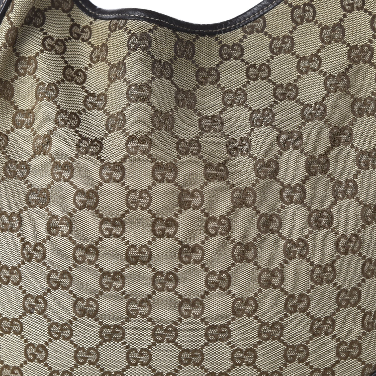 Gucci Monogram Medium New Britt Hobo Dark Brown 10 of 10