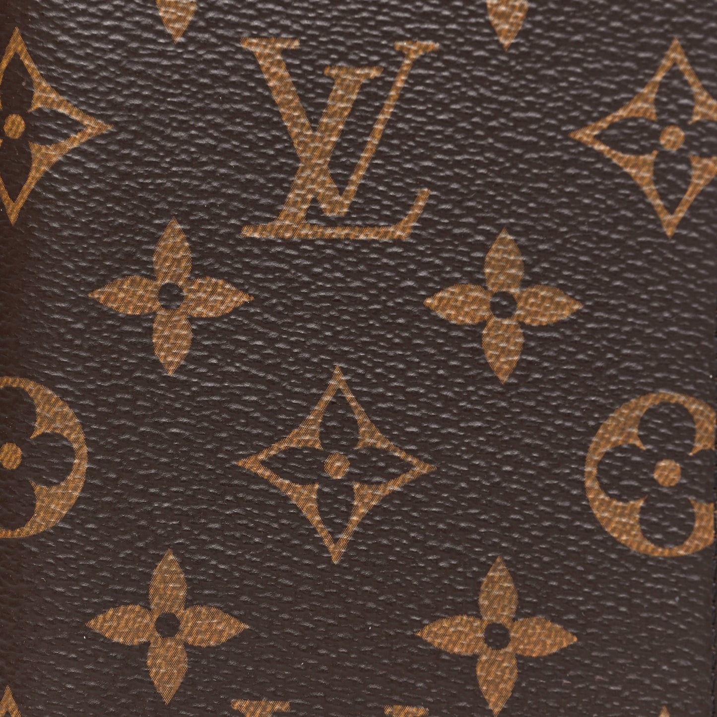 Monogram Checkbook Holder Case Wallet
