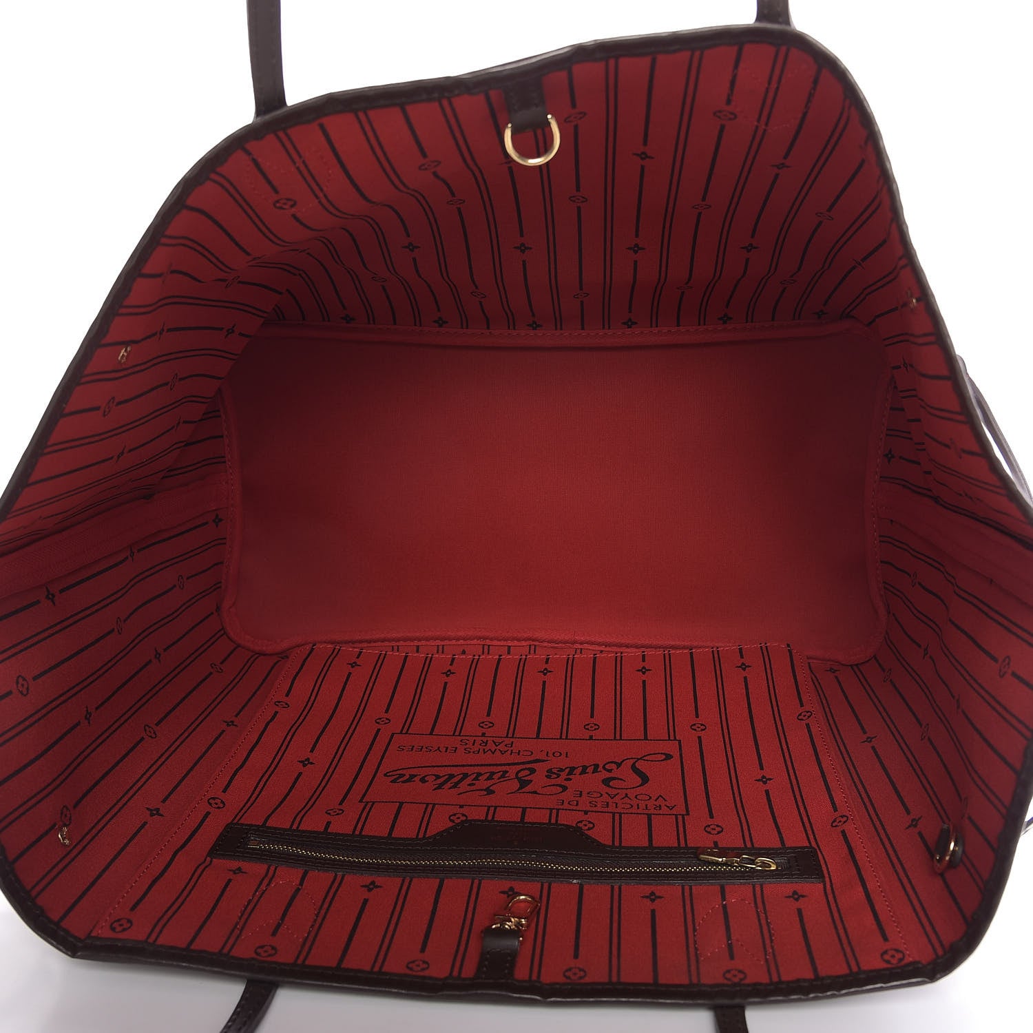 Louis Vuitton Damier Ebene Neverfull GM 5 of 10