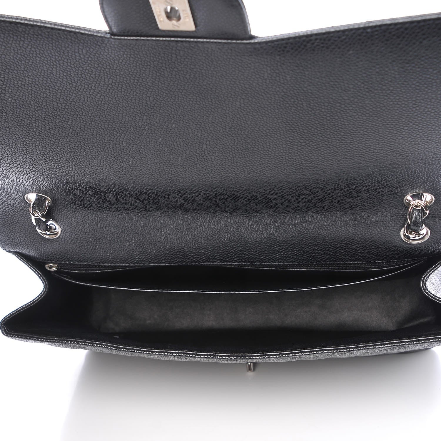 Chanel Caviar Quilted Maxi Single Flap Black 5 of 8