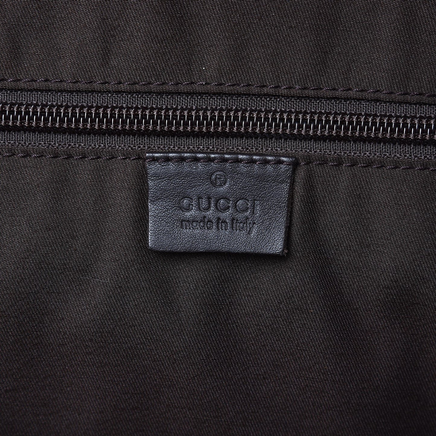 GG Plus Monogram Small Web Trolley Brown