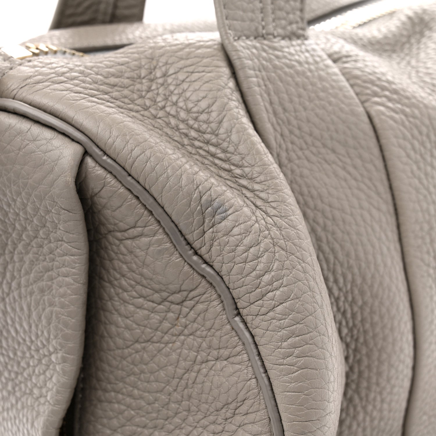 Alexander Wang Pebbled Lambskin Rocco Oyster Gold Hardware 11 of 12